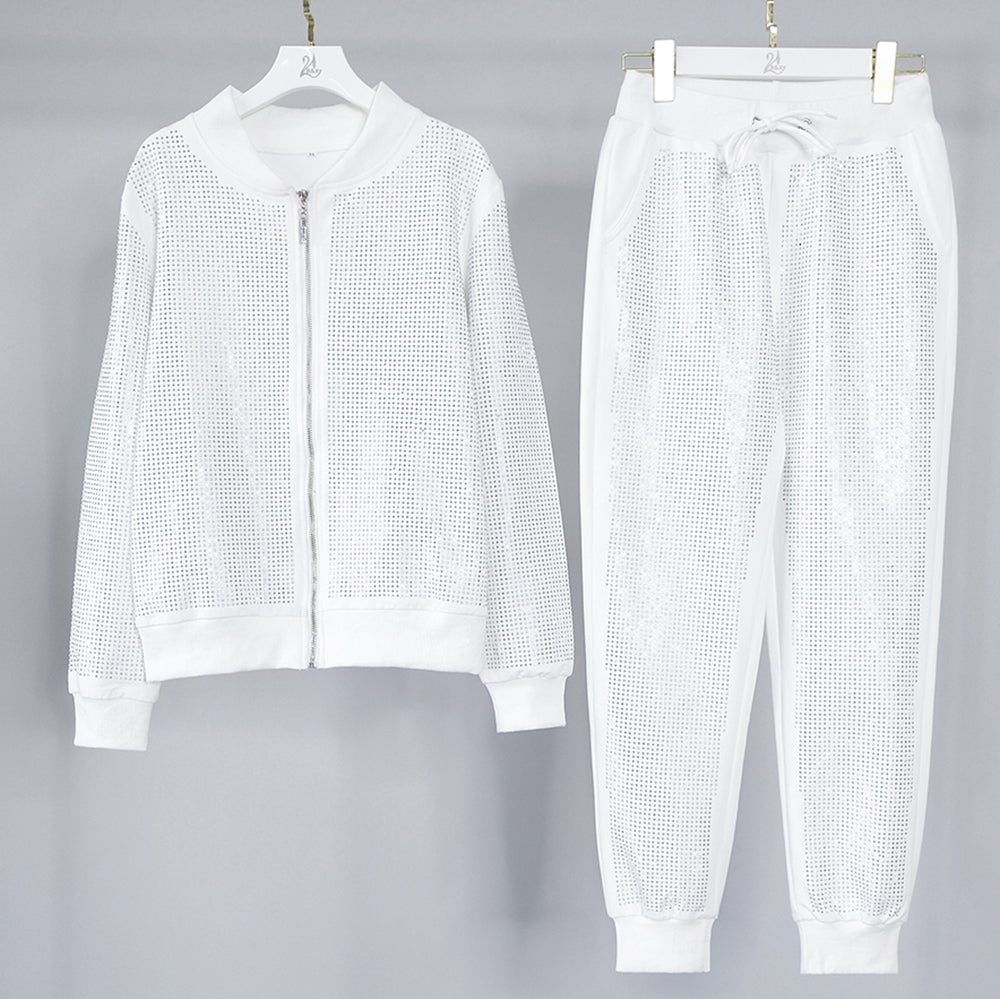 Rhinestone Tracksuit - Wholesale from the Original Factory | Luopeita
