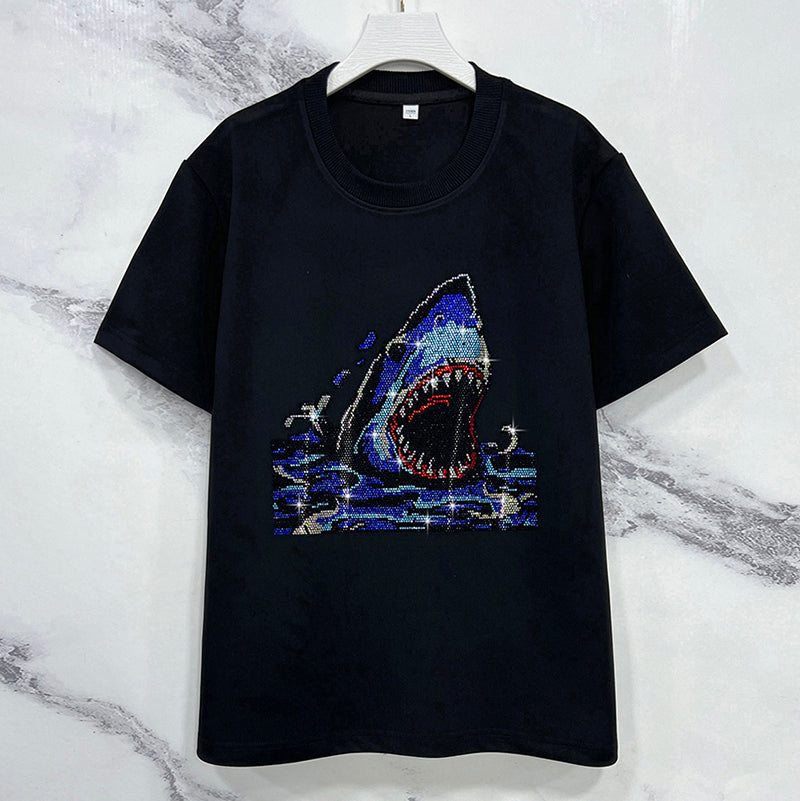 Rhinestone T-shirt - Wholesale from the Original Factory | Luopeita