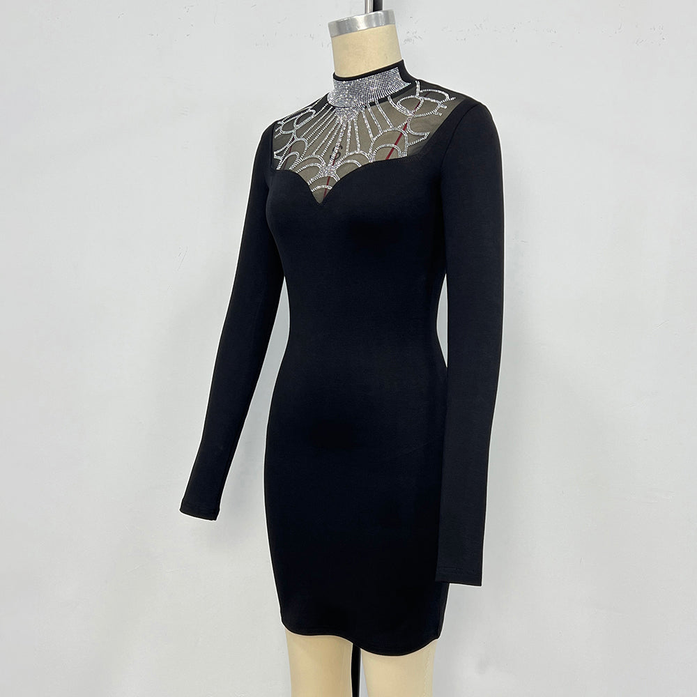 Rhinestone Dress - Wholesale from the original factory|Luopeita