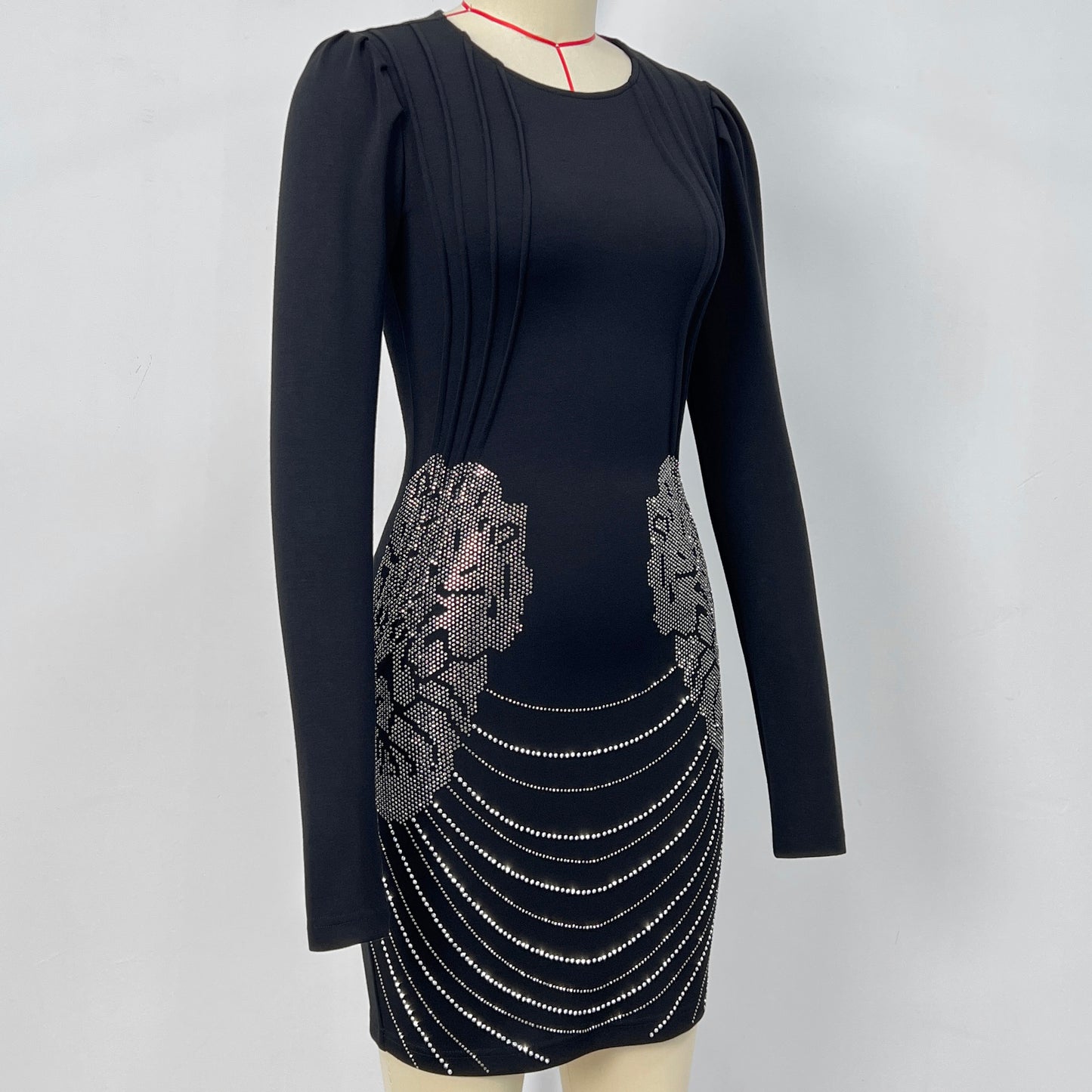 Rhinestone Dress - Wholesale from the original factory|Luopeita
