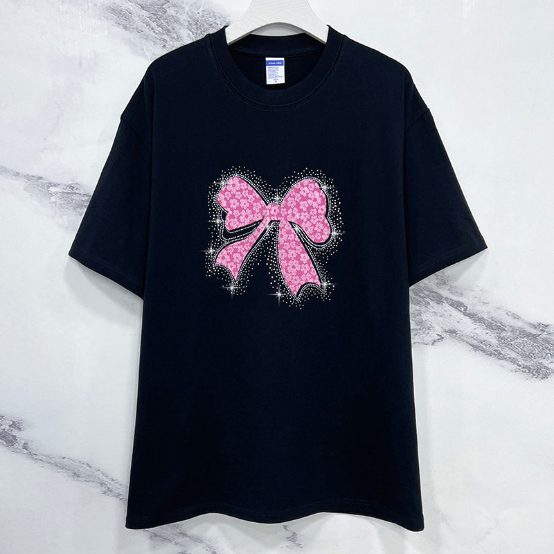 Rhinestone T-shirt - Wholesale from the Original Factory | Luopeita