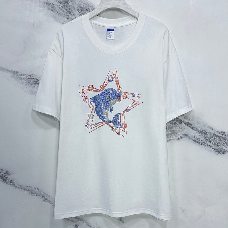 Luopeita Rhinestone Products T-shirt