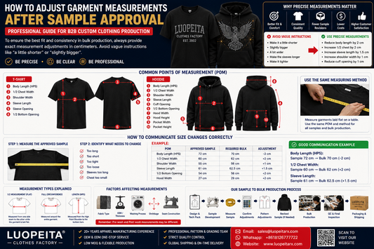 A B2B Guide to Accurate Size Changes