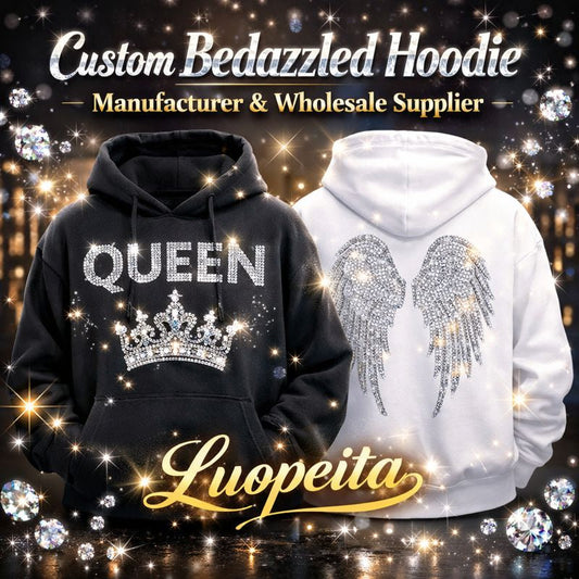 Custom Bedazzled Hoodie Manufacturer & Wholesale Supplier | Luopeita