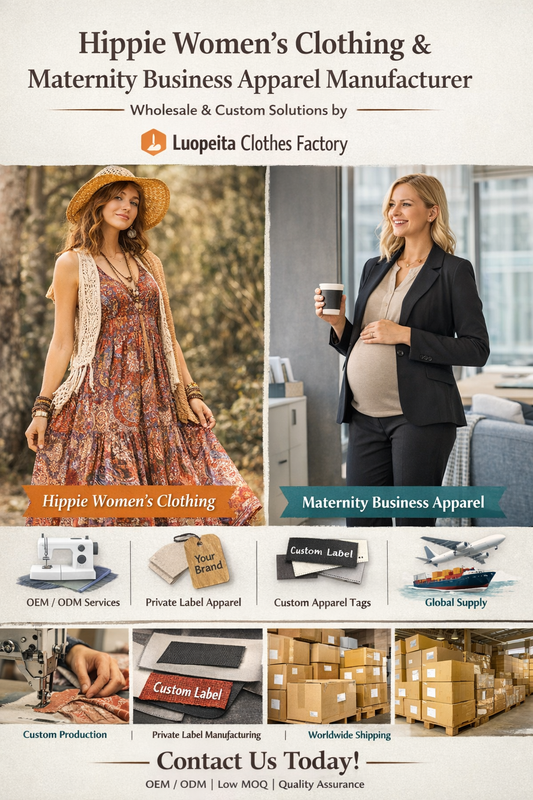 Hippie Women’s Clothing & Maternity Business Apparel Manufacturer