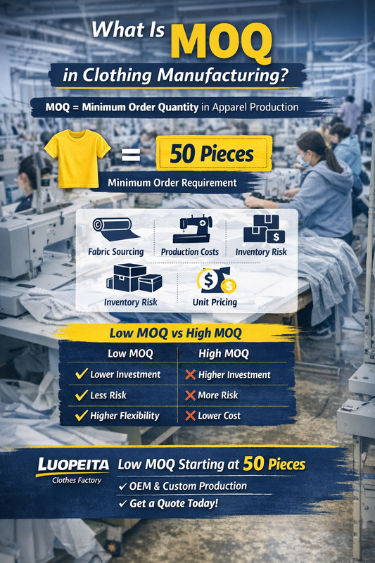What Is MOQ in Clothing Manufacturing?
