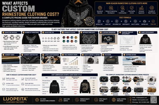 What Affects Custom Rhinestone Clothing Cost