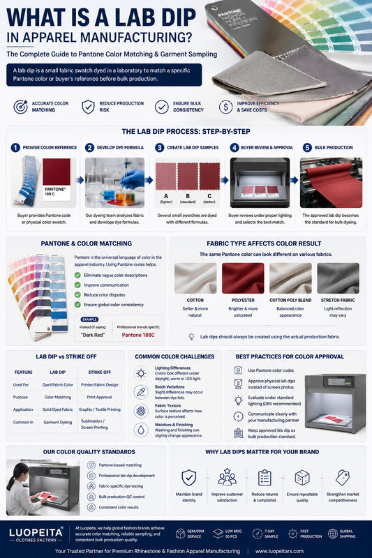 What Is a Lab Dip in Apparel Manufacturing