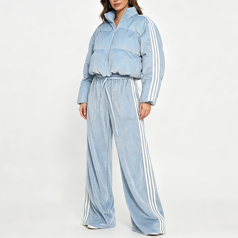 2026 Fashion Rhinestone Tracksuit Wholesale from the Clothes Factory | Luopeita