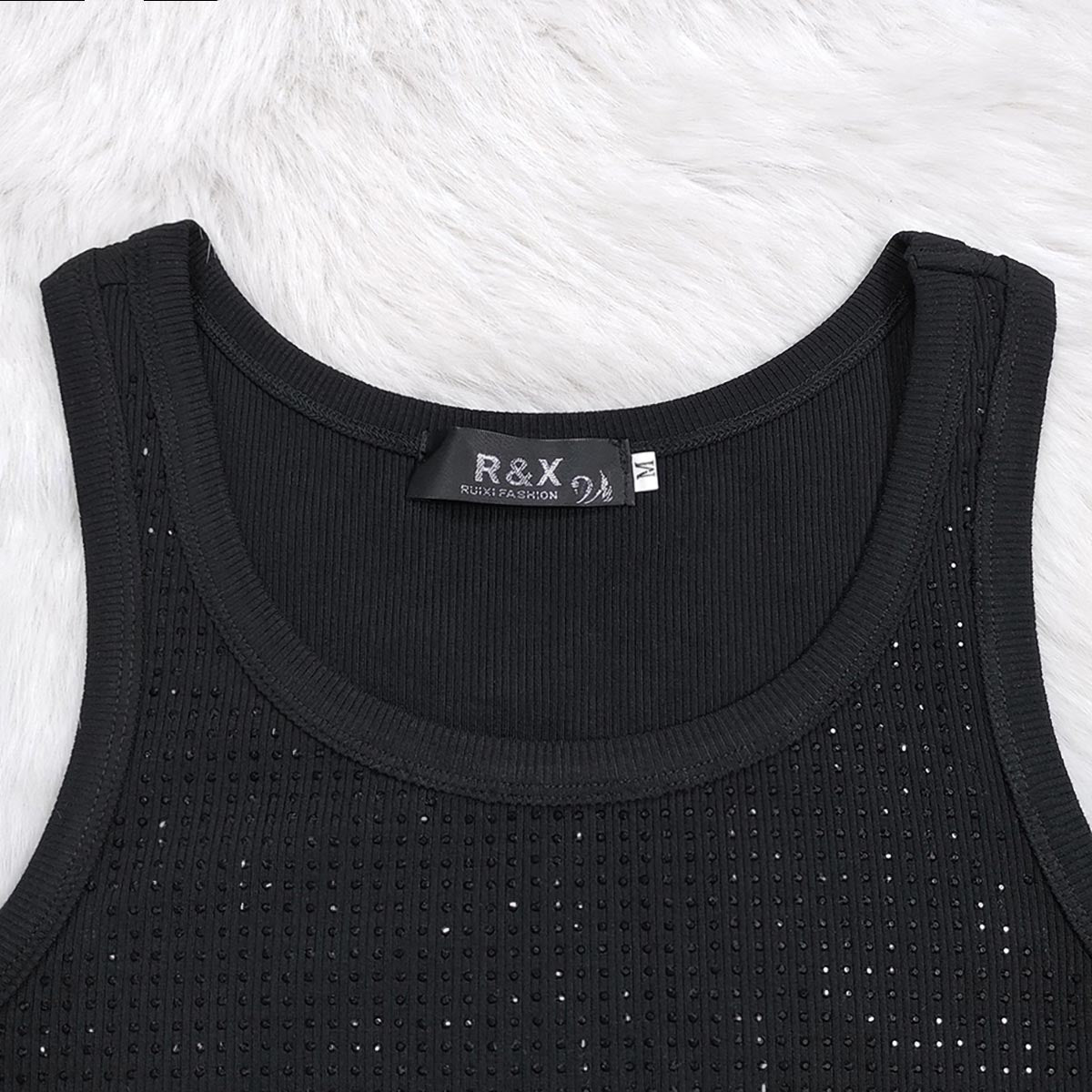 Rhinestone T-Shirt - Wholesale from the Original Factory|Luopeita