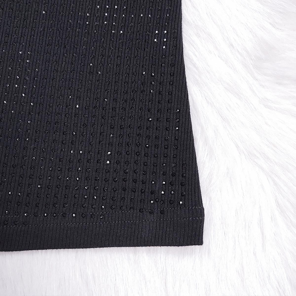 Rhinestone T-Shirt - Wholesale from the Original Factory|Luopeita