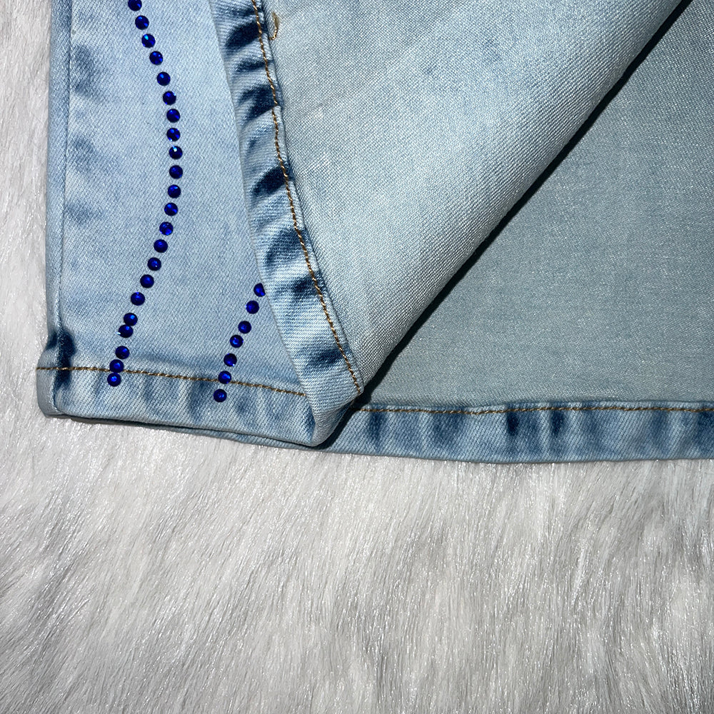 Rhinestone Jeans - Wholesale from the Original Factory | Luopeita