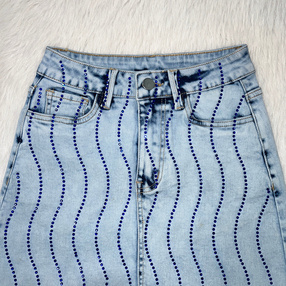 Rhinestone Jeans - Wholesale from the Original Factory | Luopeita