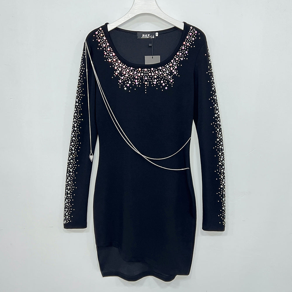 Rhinestone Dress - Wholesale from the original factory|Luopeita