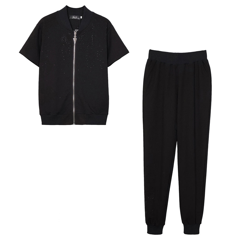 Rhinestone Tracksuit - Wholesale from the Original Factory | Luopeita