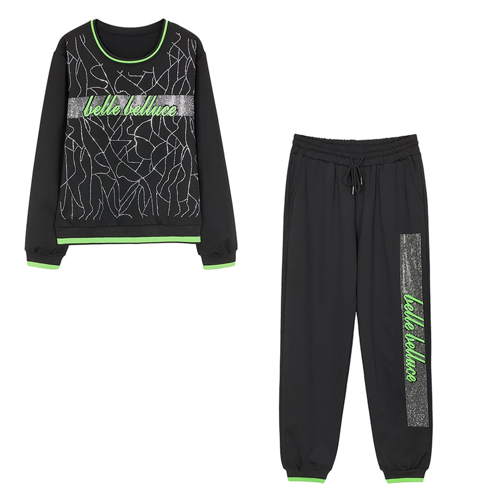 Rhinestone Tracksuit - Wholesale from the Original Factory | Luopeita