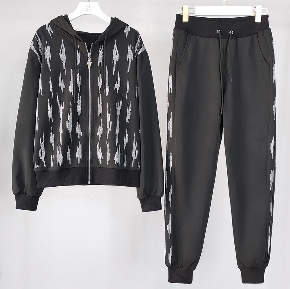 Rhinestone Tracksuit - Wholesale from the Original Factory | Luopeita