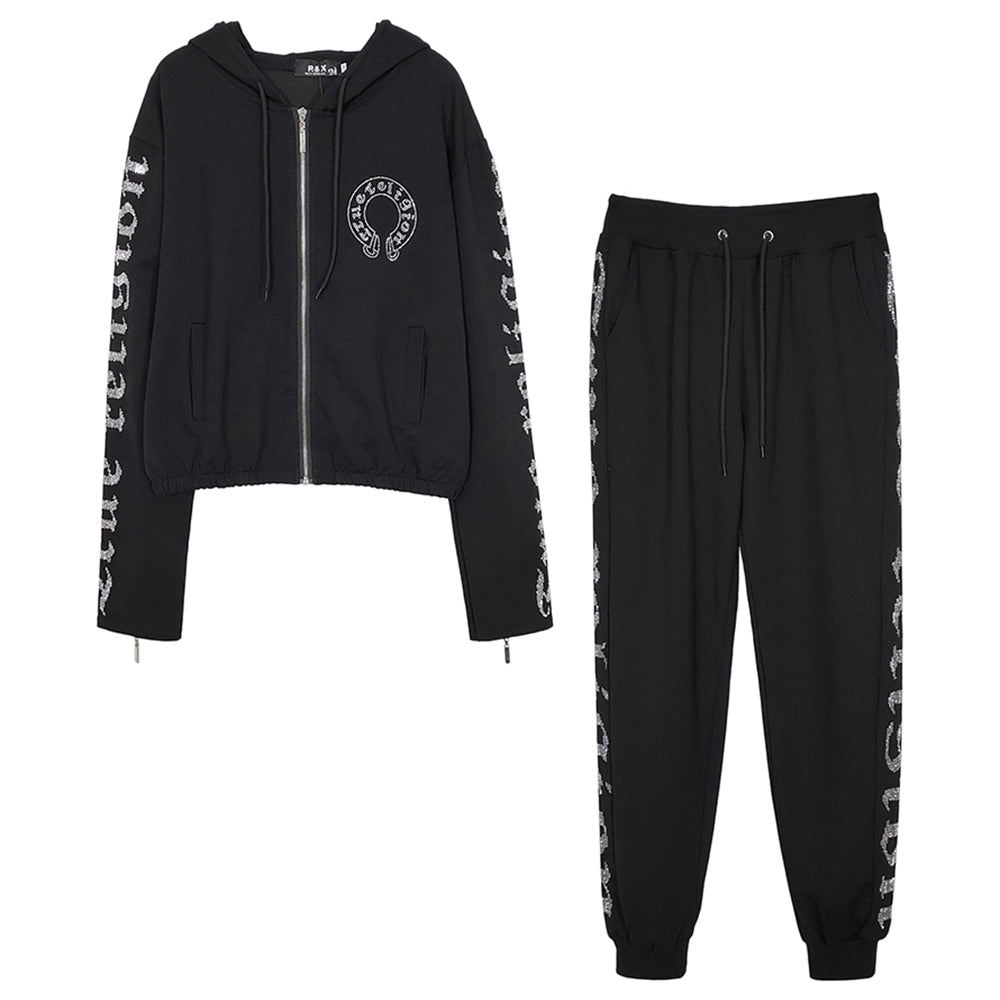 Rhinestone Tracksuit - Wholesale from the Original Factory | Luopeita