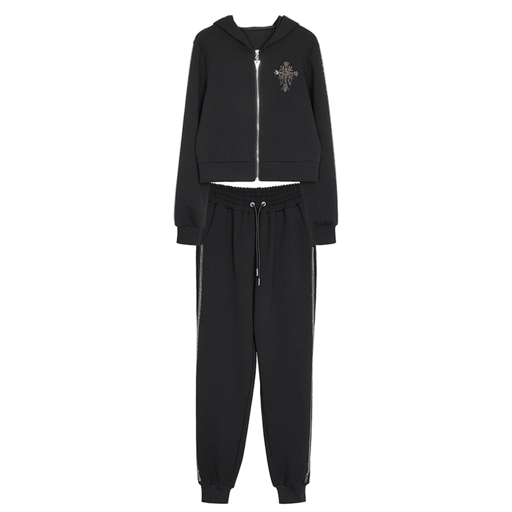 Rhinestone Tracksuit - Wholesale from the Original Factory | Luopeita