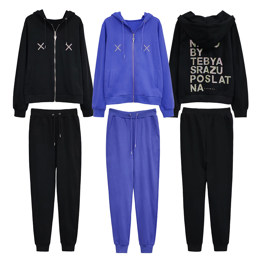Rhinestone Tracksuit - Wholesale from the Original Factory | Luopeita