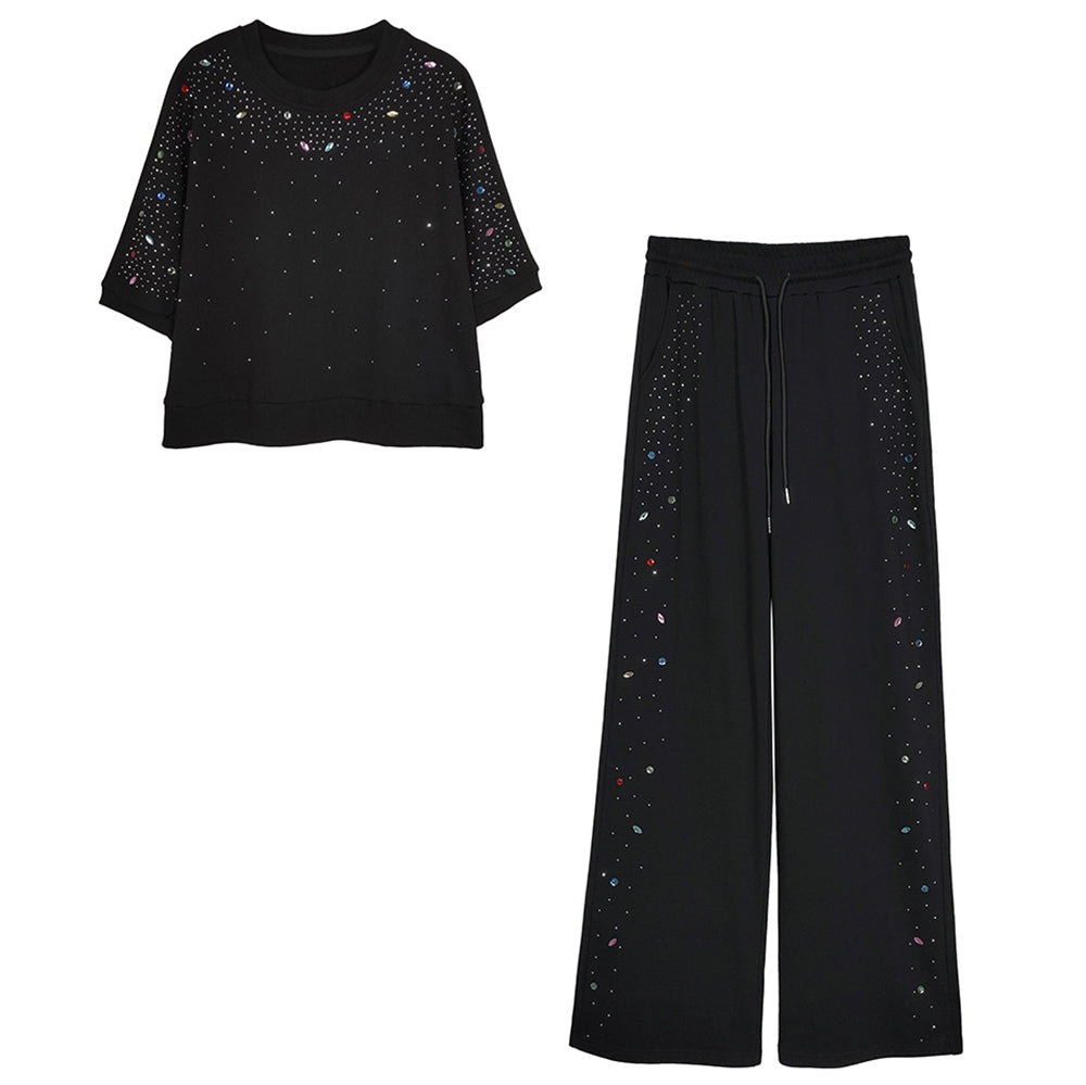 Rhinestone Tracksuit - Wholesale from the Original Factory | Luopeita