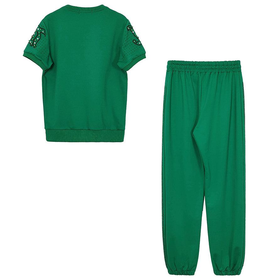 Rhinestone Tracksuit - Wholesale from the Original Factory | Luopeita