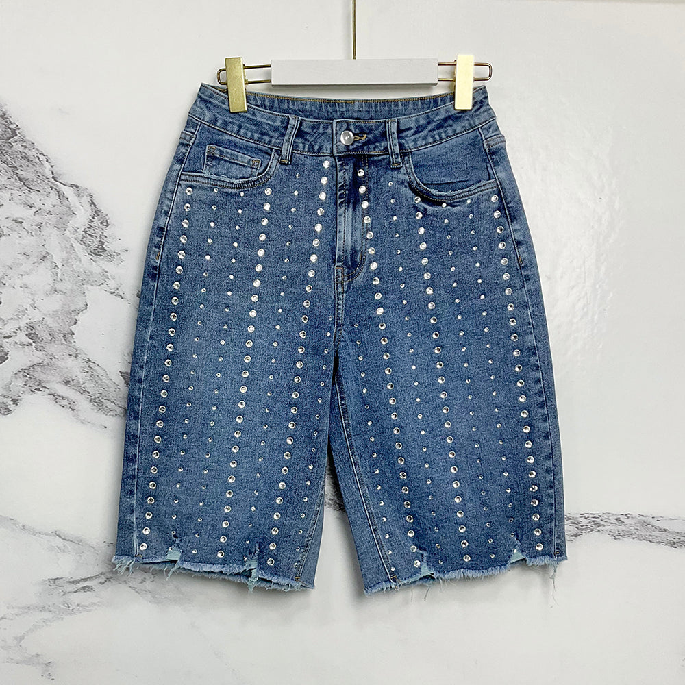Rhinestone Shorts - Wholesale from the Original Factory | Luopeita