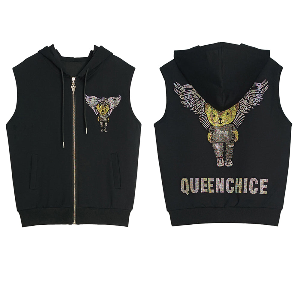 Rhinestone T-shirt - Wholesale from the Original Factory | Luopeita