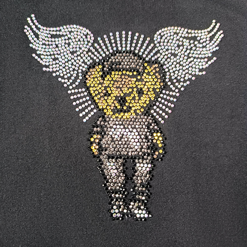 Rhinestone T-shirt - Wholesale from the Original Factory | Luopeita