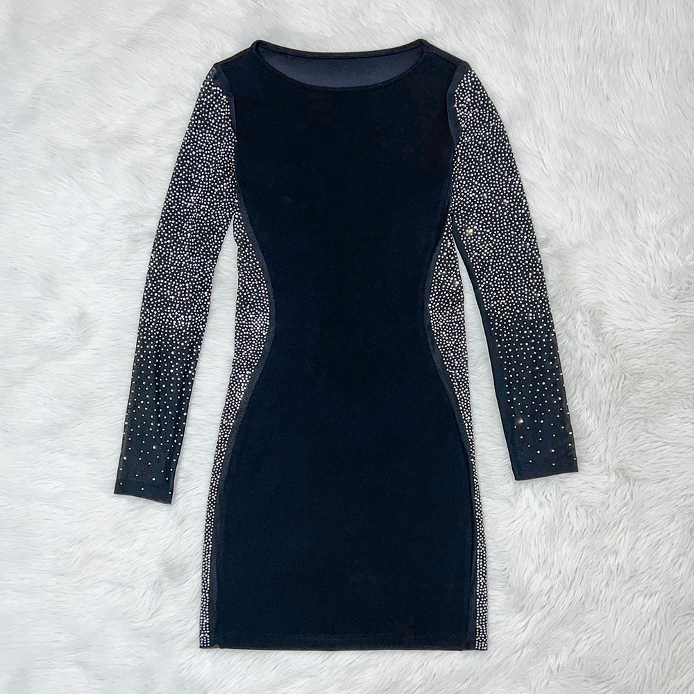 Rhinestone Dress - Wholesale from the original factory|Luopeita