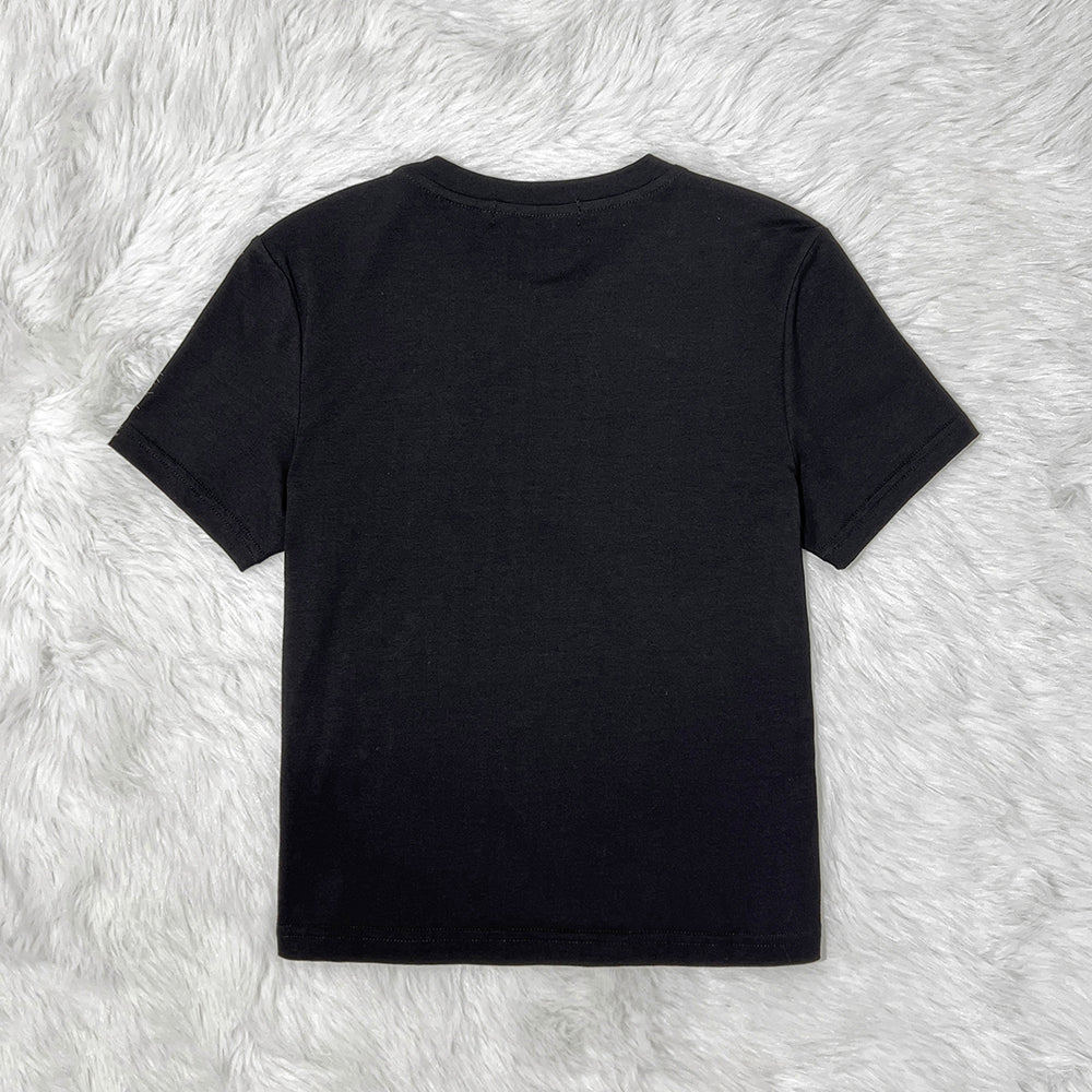 Rhinestone T-shirt - Wholesale from the Original Factory | Luopeita