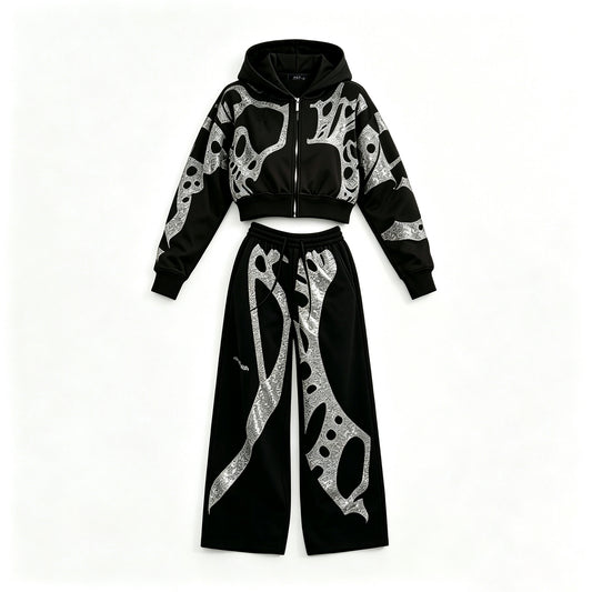 Rhinestone Tracksuit - Wholesale from the Original Factory | Luopeita