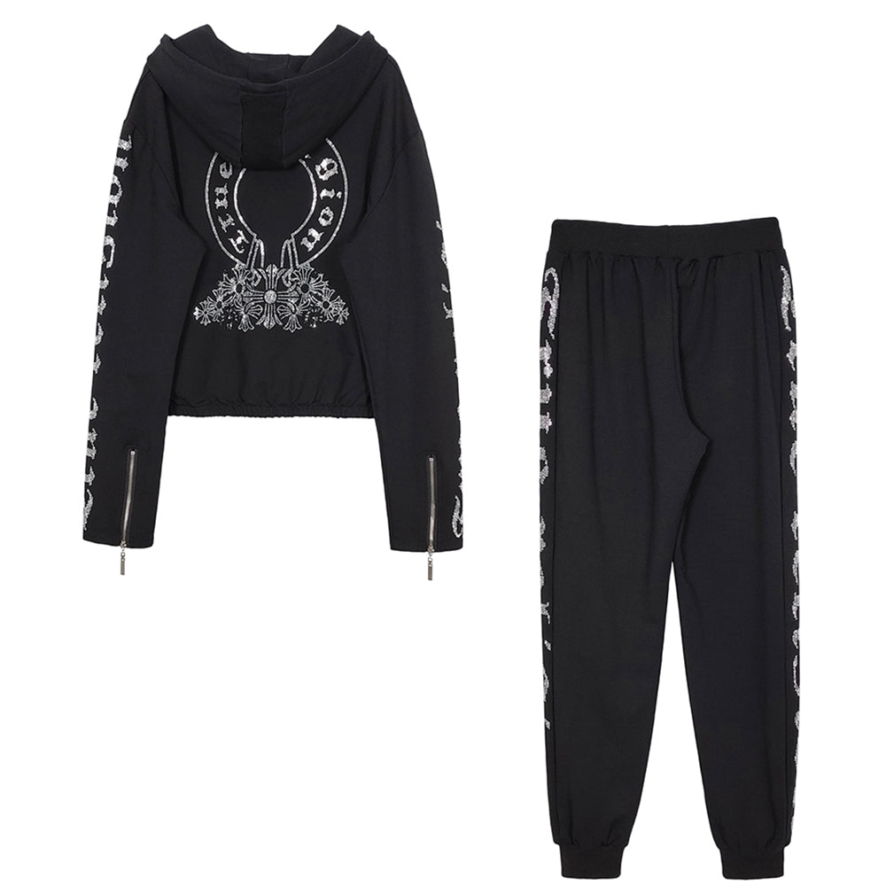 Rhinestone Tracksuit - Wholesale from the Original Factory | Luopeita