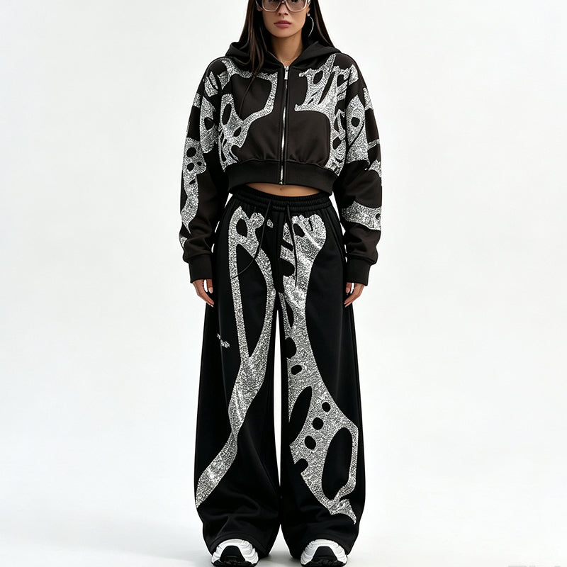 Rhinestone Tracksuit - Wholesale from the Original Factory | Luopeita