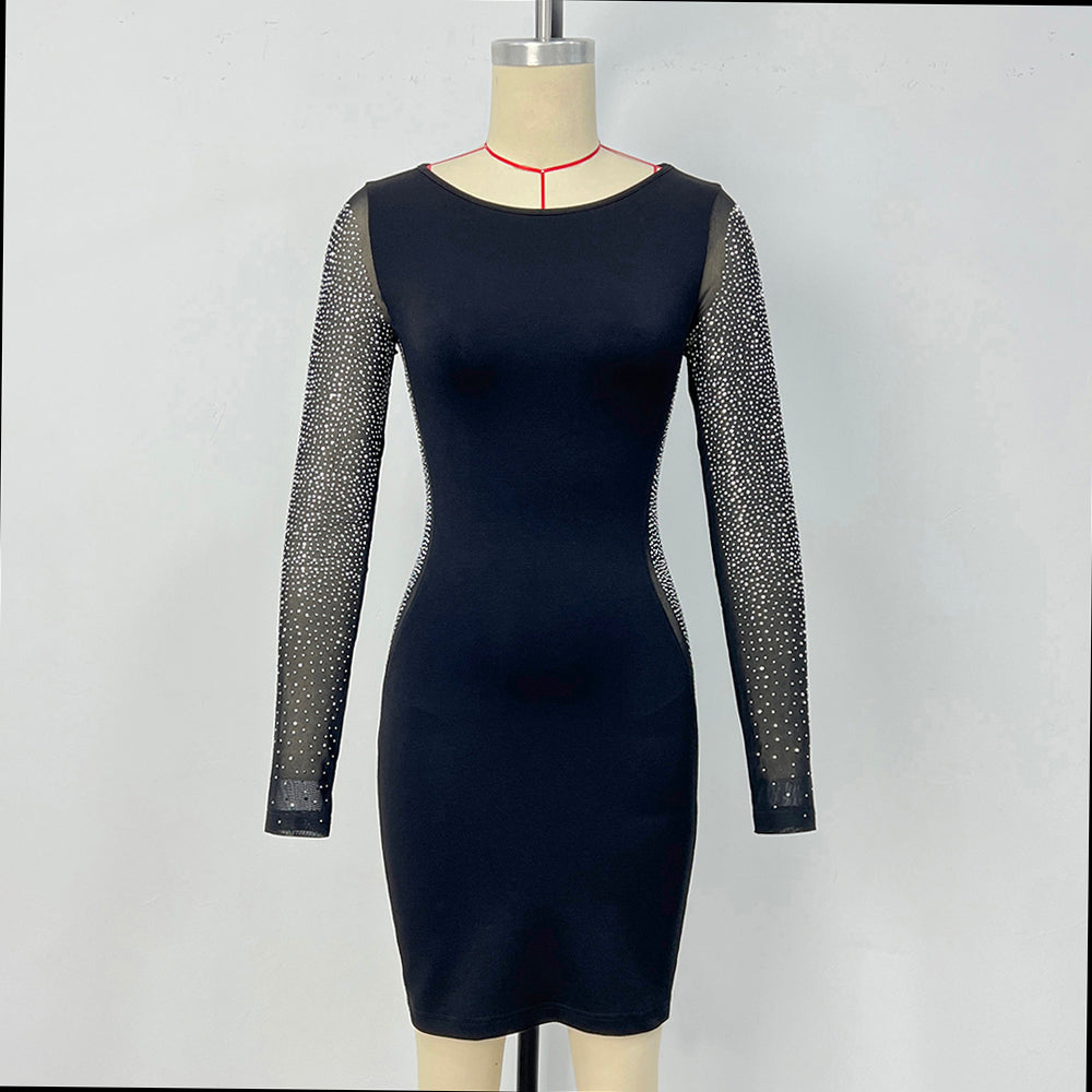 Rhinestone Dress - Wholesale from the original factory|Luopeita