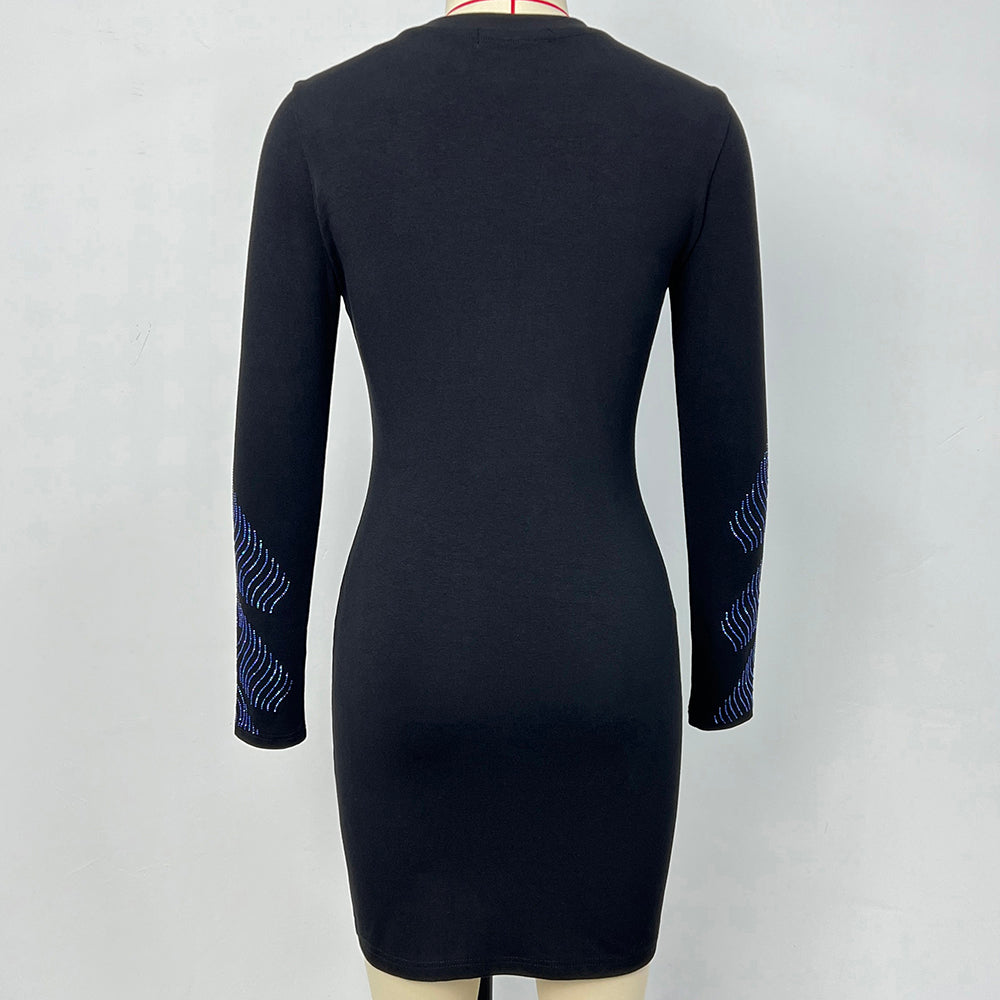 Rhinestone Dress - Wholesale from the original factory|Luopeita