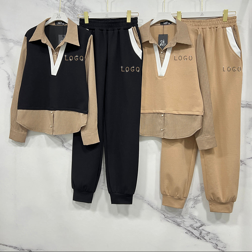 Rhinestone Tracksuit - Wholesale from the Original Factory | Luopeita