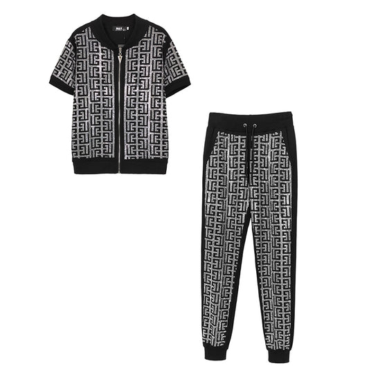 Rhinestone Tracksuit - Wholesale from the Original Factory | Luopeita