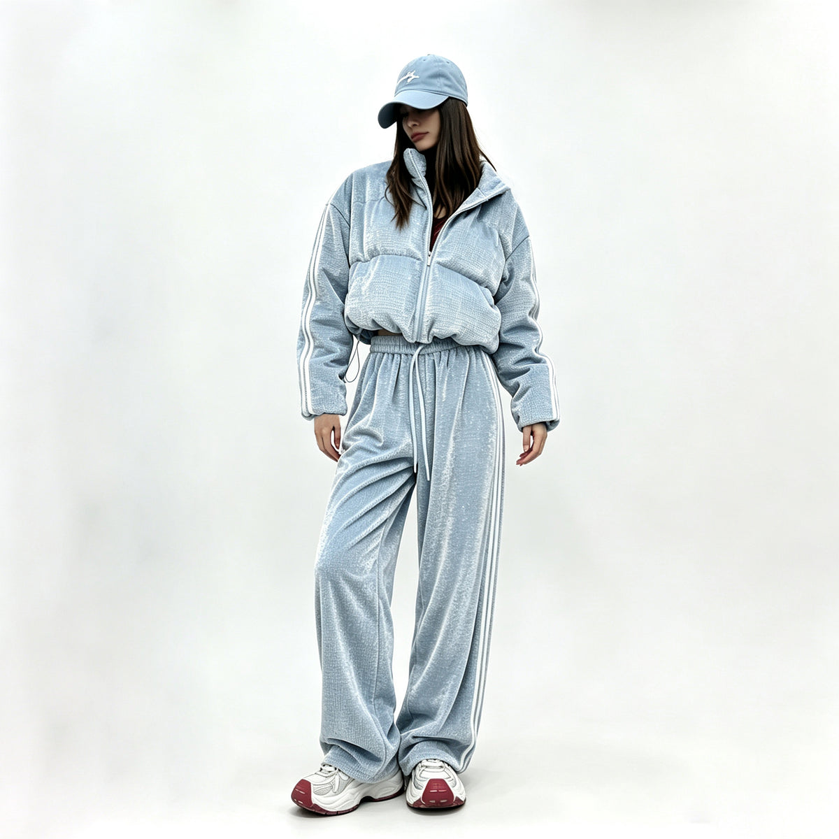 2026 Fashion Rhinestone Tracksuit Wholesale from the Clothes Factory | Luopeita