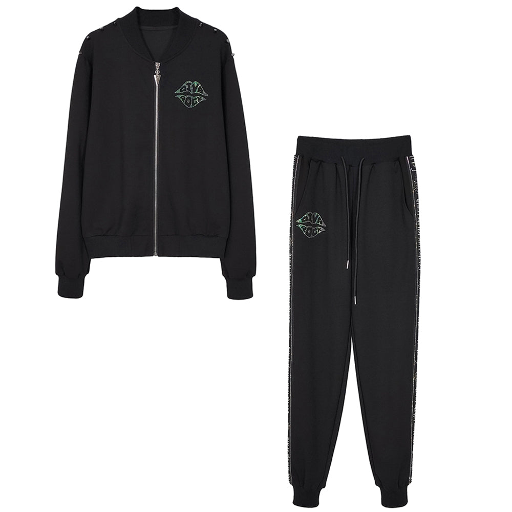 Rhinestone Tracksuit - Wholesale from the Original Factory | Luopeita